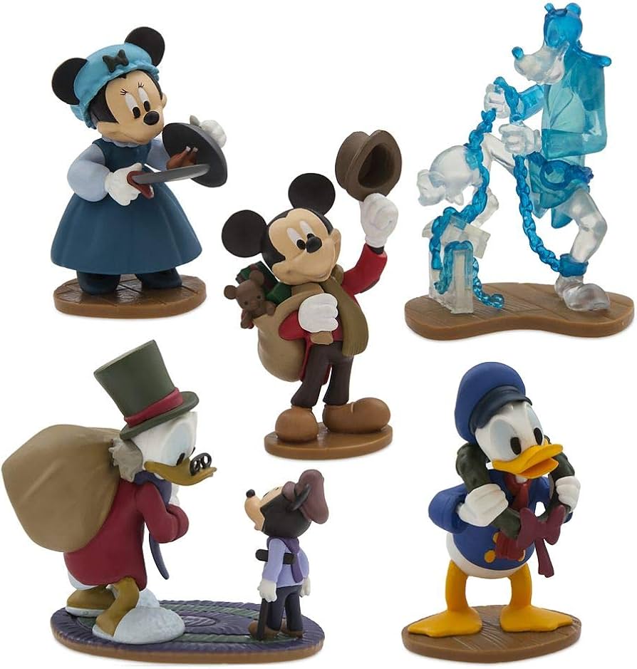 Disney Mickey's Christmas Carol Figure Play Set : Amazon.sg: Toys