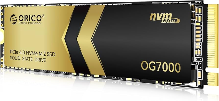 Amazon.com: ORICO OG7000 2TB PCIe Gen4 NVMe SSD, Up to 7400MB/s, 8