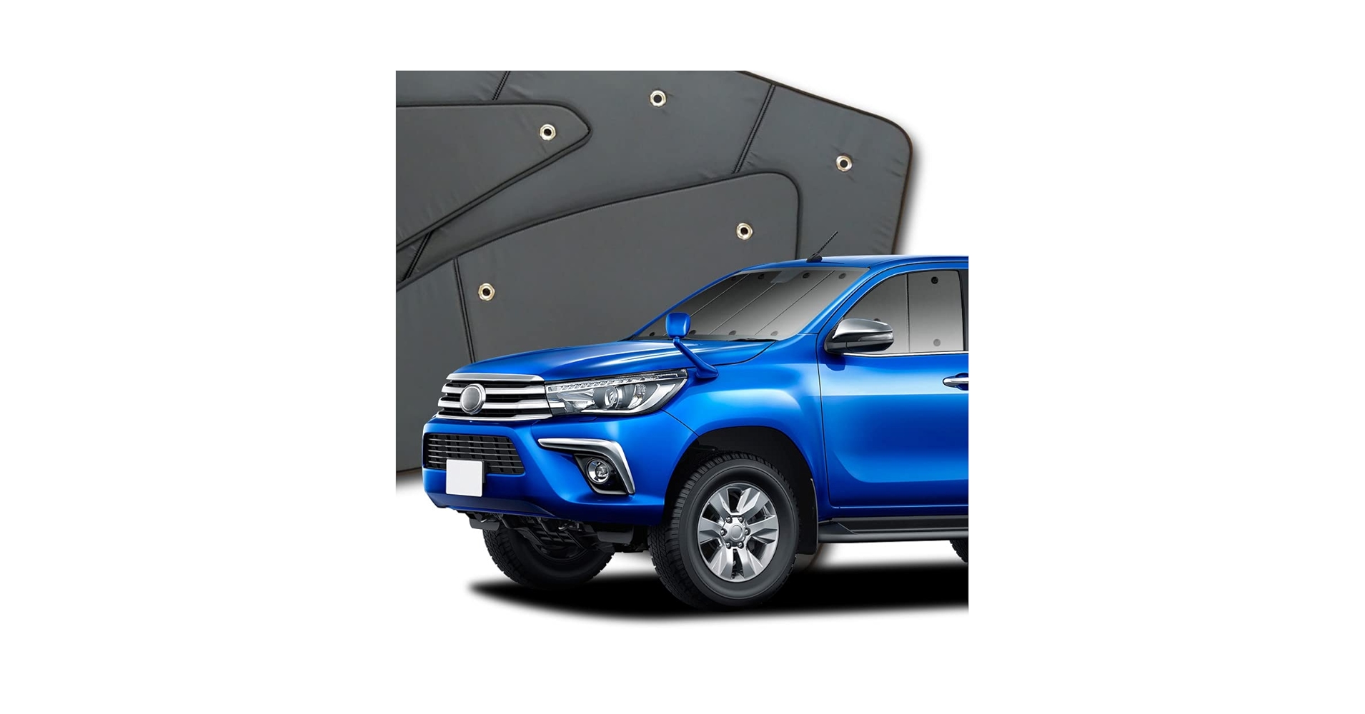 Amazon.co.jp: 趣味職人 プライバシー サンシェード 車 ハイラックス