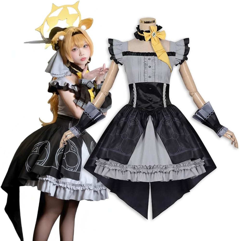 Amazon.co.jp: [REENEW] ブルアカ コスプレ衣装 伊落マリー 蒼森ミネ