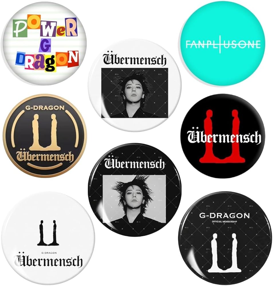 Amazon.co.jp: YATIEY(アティ) ジードラゴン クォン・ジヨン 缶バッジ