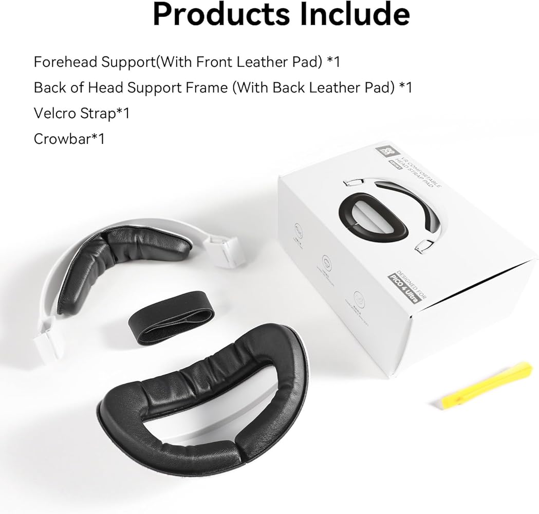 Amazon.co.jp: AMVR Pico 4 Ultraに対応ヘッド ストラップ 、額