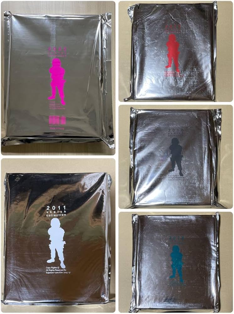 Amazon.co.jp: キムジョンギ スケッチコレクション 画集 5冊セット Kim