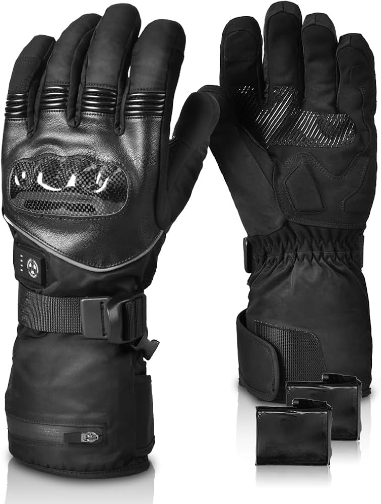 Amazon.co.jp: 電熱グローブ バイク グローブ 冬 日本製炭素繊維保護