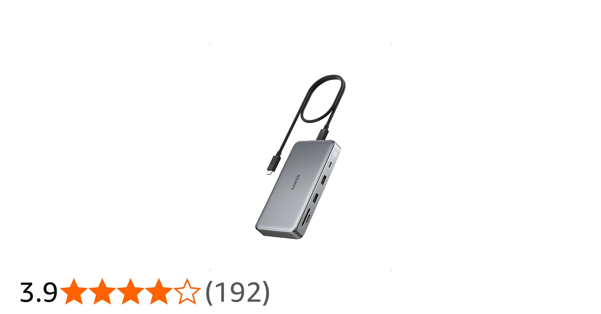 Anker 563 USB-C Hub (10-in-1, Dual 4K HDMI, for MacBook), Docking