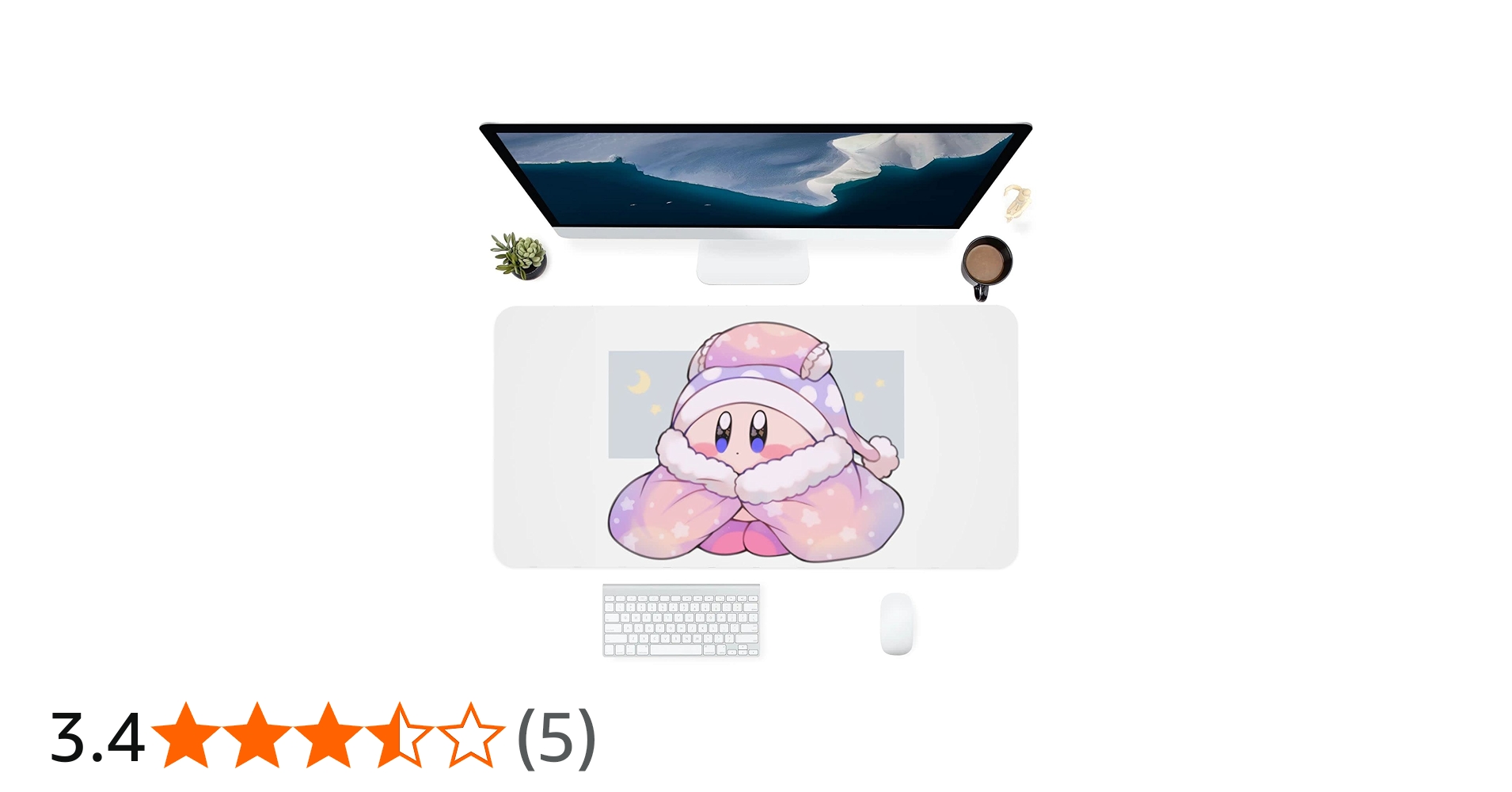 Amazon.co.jp: DAMAJI 星のカービィ マウスパッド超大型 ゲーミング