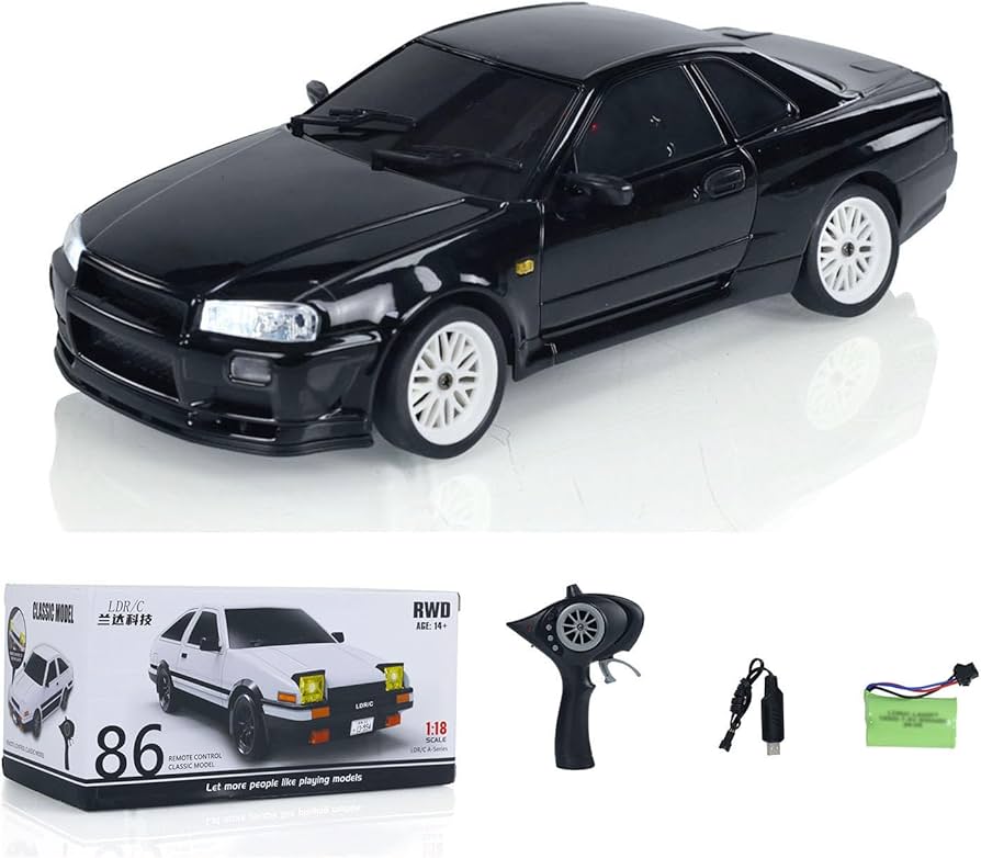 Amazon.com: TOUCAN RC HOBBY LDRC A99 1/18 RWD RC Car Drift Car