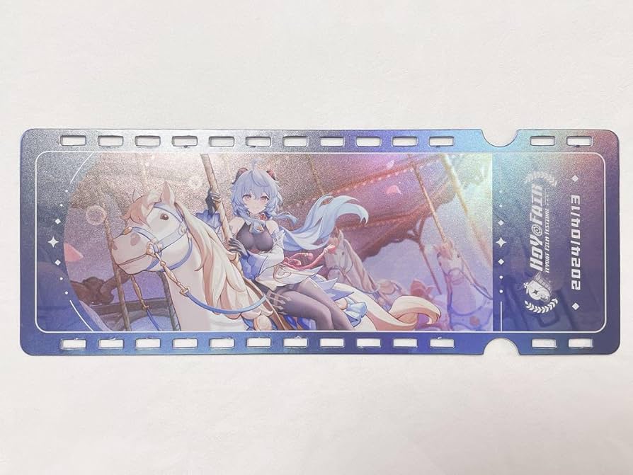 Amazon.co.jp: 原神 HoYoFair2024 限定特典 チケット風カード 甘雨