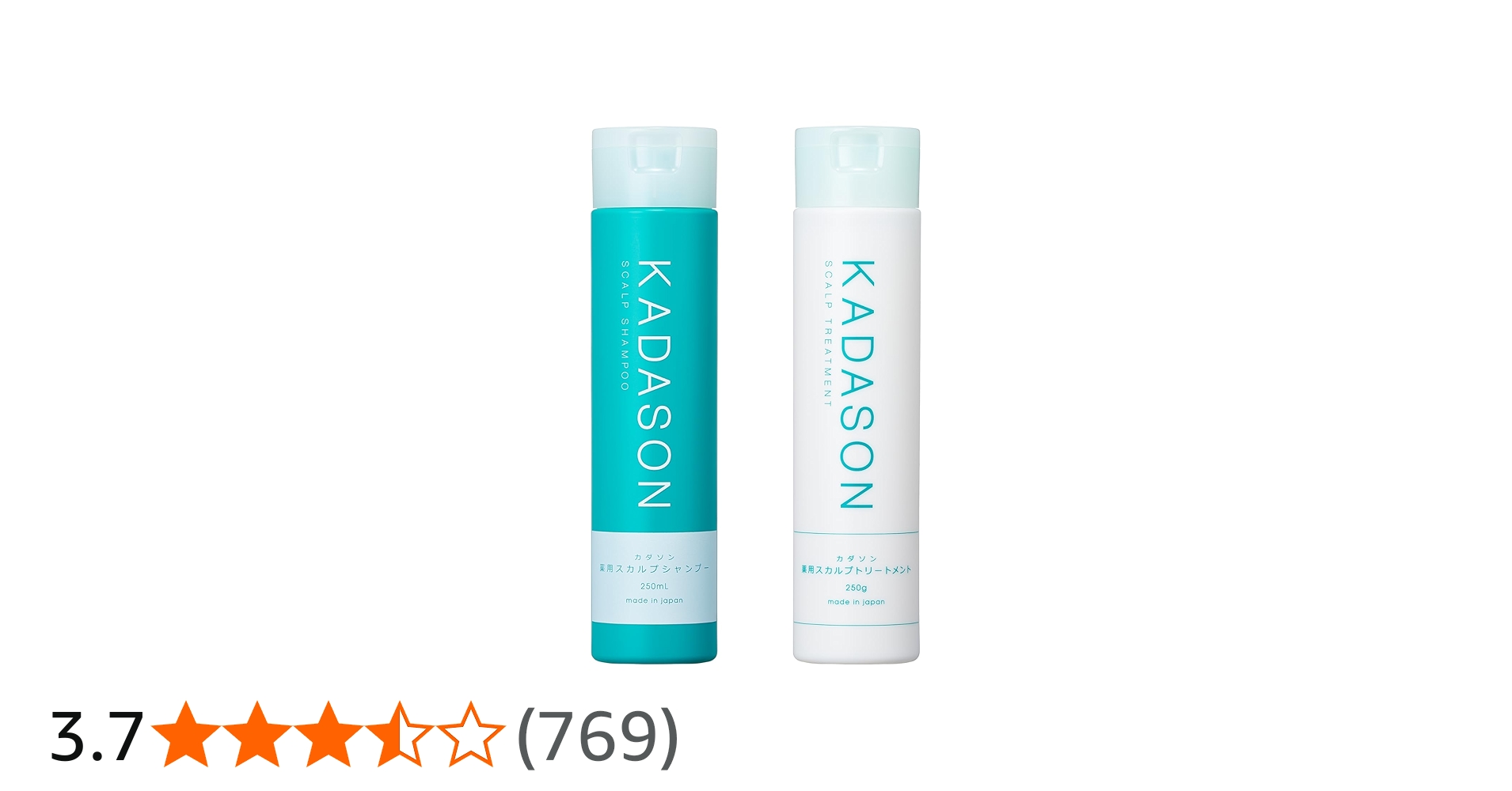 Amazon | [医薬部外品] カダソンスカルプシャンプー＆トリートメント