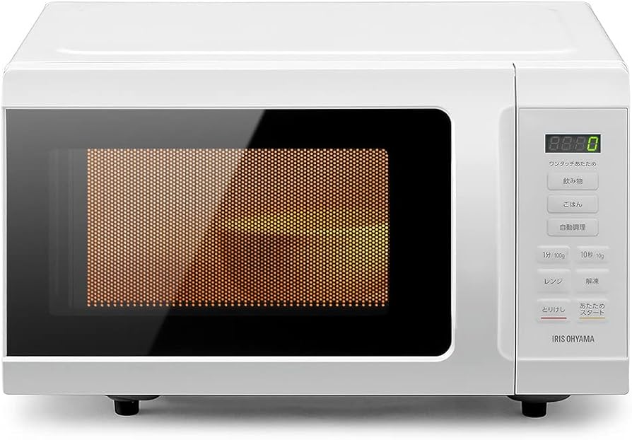 Amazon.co.jp: アイリスオーヤマ 電子レンジ 18L 単機能 フラット