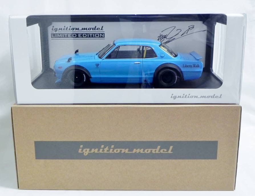 Amazon | IG 2627 1/18 LB-WORKS Hakosuka 2Door Light Blue WEB限定