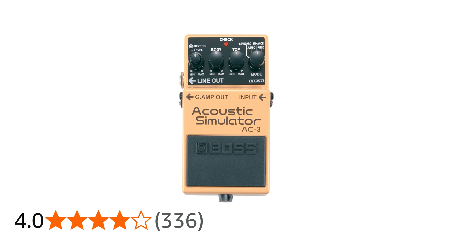 Amazon | BOSS Acoustic Simulator AC-3 | アコースティックギター
