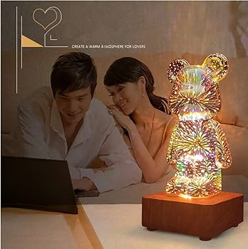 Amazon.co.jp : Brabola~3D 花火 クマ ライト プロジェクション