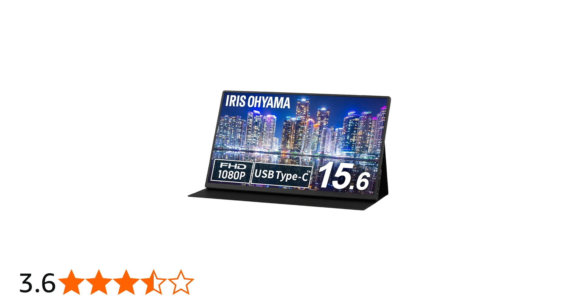 Amazon.co.jp: アイリスオーヤマ ポータブルモニター 15.6inch FHD