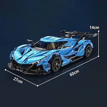 Amazon.co.jp: CaDA Master Apollo IE C64003W スーパーカー 組み立て