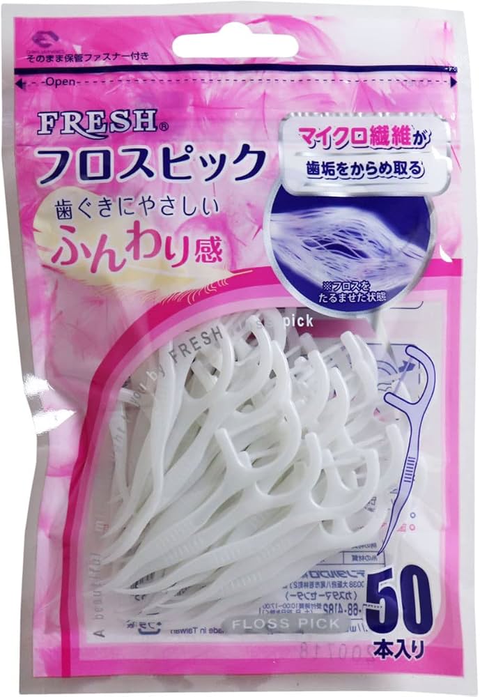 Amazon.co.jp: デンタルプロ フレッシュフロスピック50P : ドラッグストア