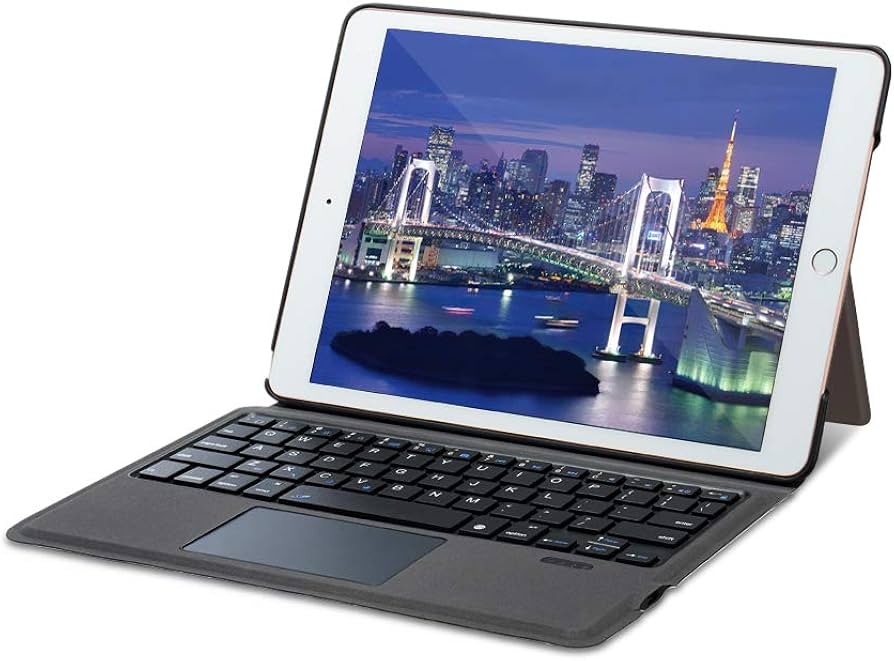 Amazon.co.jp: Ewin iPad 9.7 対応 キーボード付きケース 第6世代 超