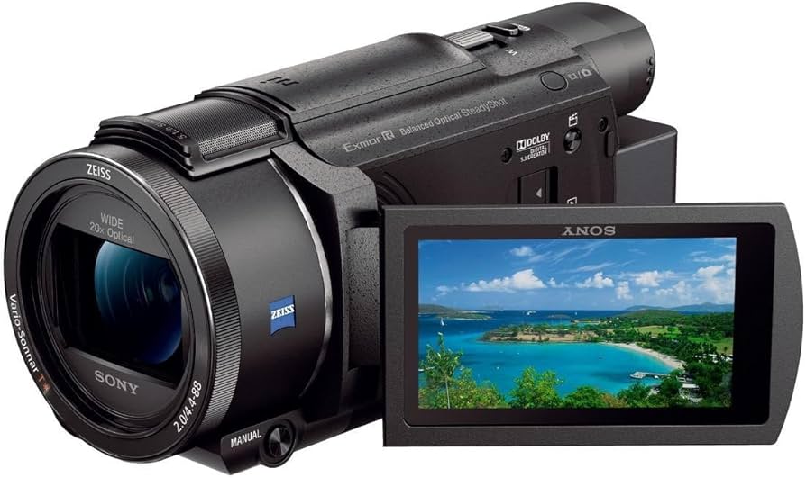 Amazon | SONY(ソニー) 4K ビデオカメラ Handycam FDR-AX60 ブラック