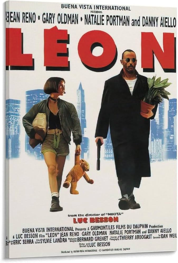 Amazon.co.jp: レオン 映画 ポスター キャンバス 芸術 ポスター 壁