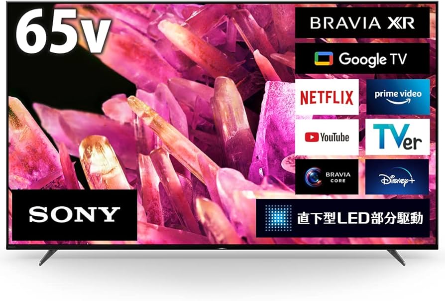 Amazon | ソニー 65V型 4K 液晶 テレビ ブラビア XRJ-65X90K BRAVIA XR