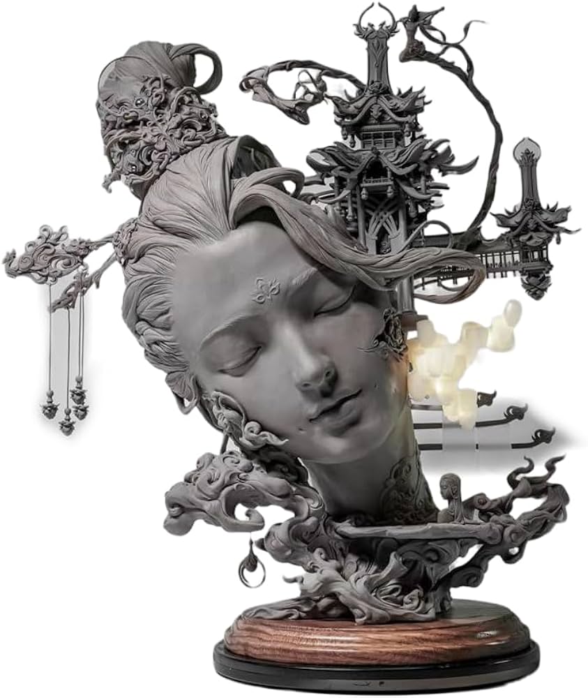 Amazon | 中国風夏酔・百花亭 ガレージキット フィギュア YUAN