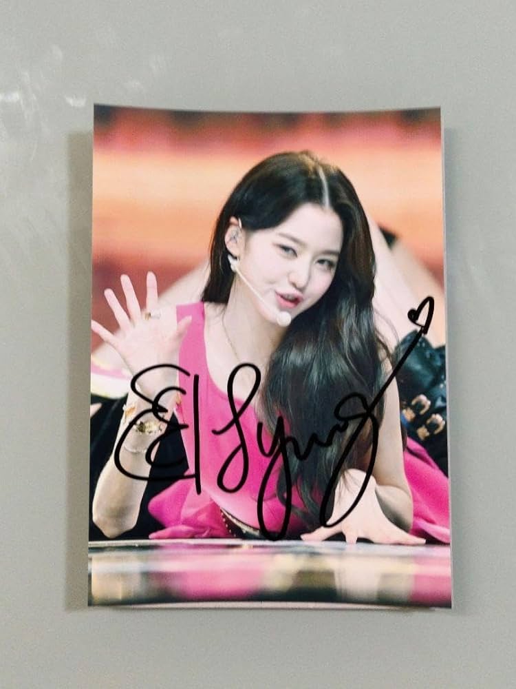 G-IDLE2ndFullAlbum2 全員直筆サイン入りポスター 15枚限定品 G