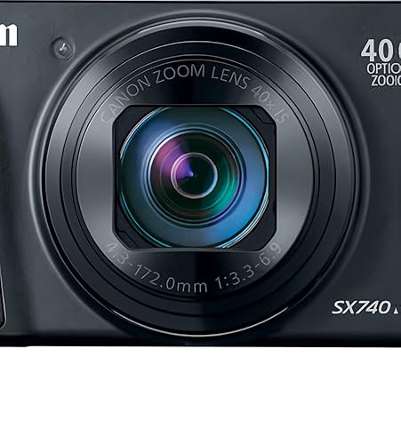 Amazon.com: Canon PowerShot SX740 HS Digital Camera - Black