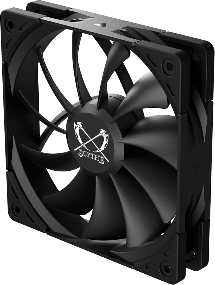 Amazon.com: Scythe Kaze Flex II 120 PWN, 120mm x 25mm Air Flow