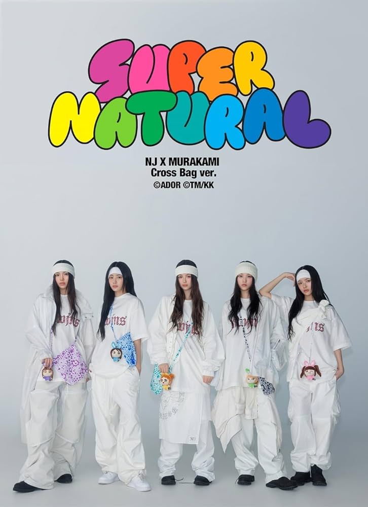 Genie Music NewJeans - Supernatural NJ X MURAKAMI Cross Bag
