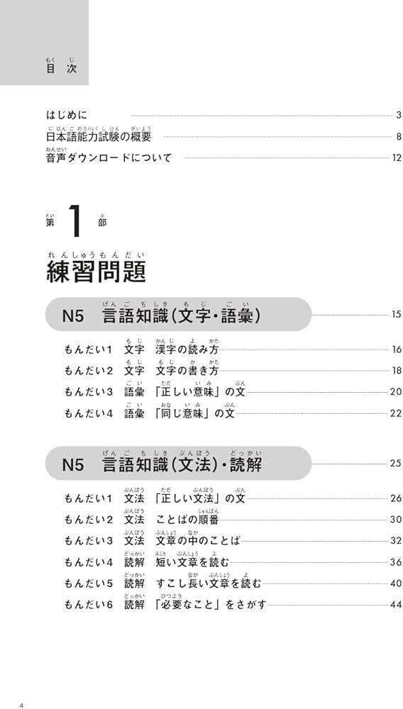 改訂版 合格できる日本語能力試験N4/N5[音声DL付] | 市川 綾子, 瀬戸口