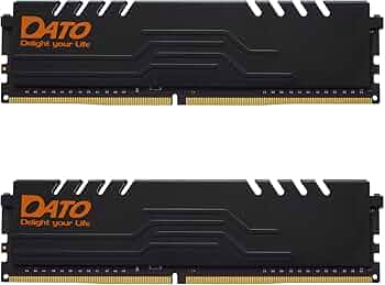 DATO 16GB RAM (8GBx2), DDR4 3200MHz with Heatsink, PC4-25600 CL16