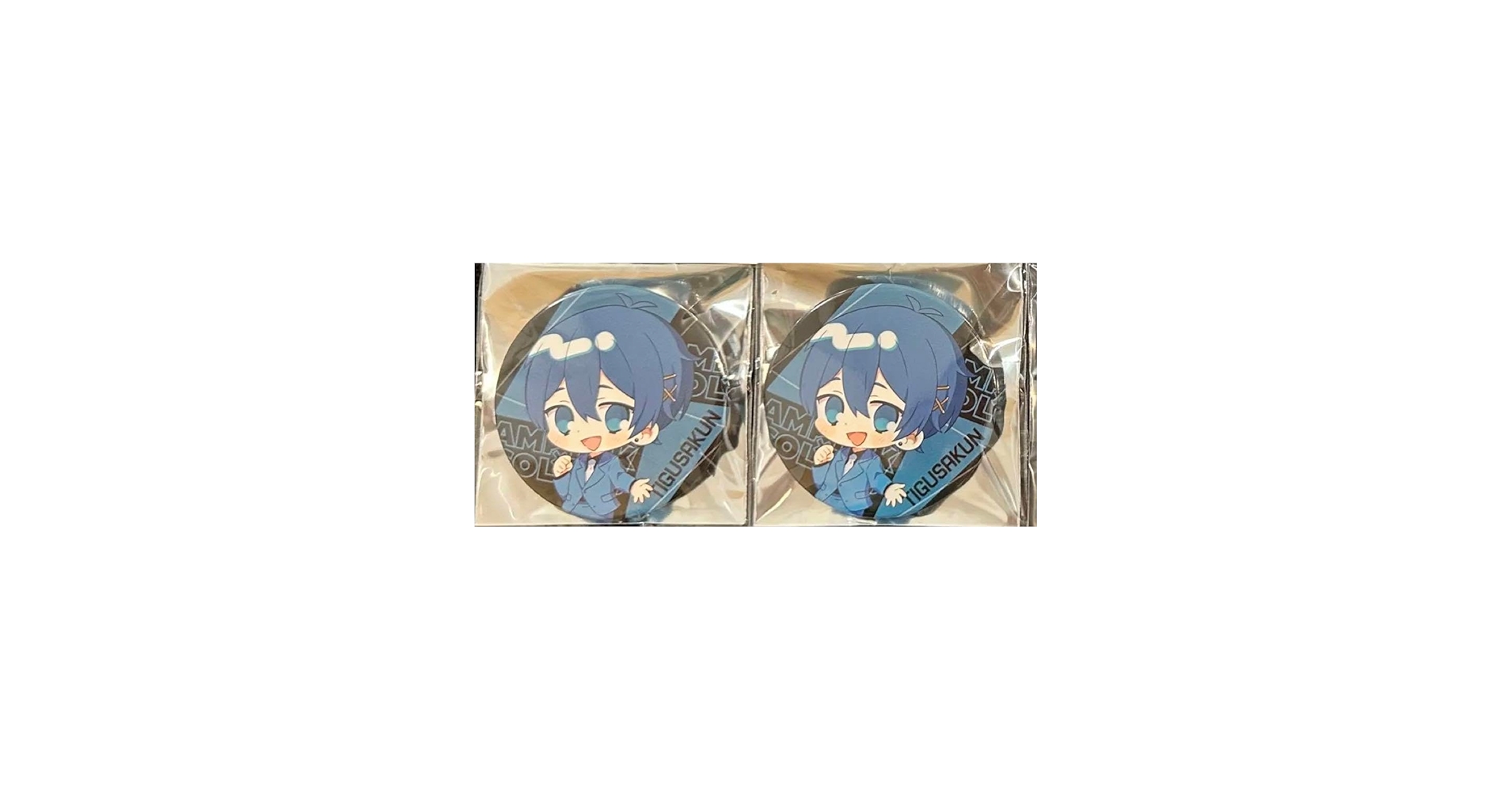 Amazon.co.jp: AMPTAKxCOLORS ちぐさくん 2nd グッズ 缶バッジデフォ