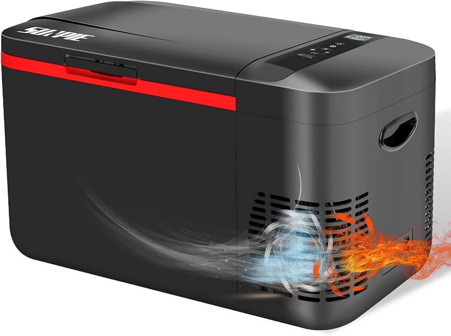 Amazon.co.jp: 「SUNPIE」車載用冷蔵庫 冷凍加熱 22L 1台2役 25℃-55