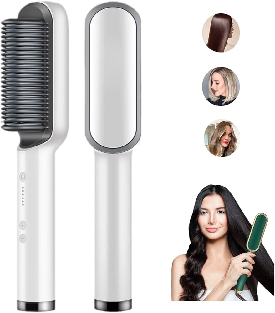 Amazon.com : 2023 New Negative Ion Hair Straightener Styling Comb