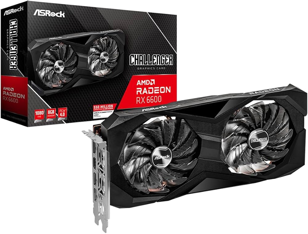 Amazon | ASRock グラフィックボード AMD Radeon RX6600 GDDR6 8GB