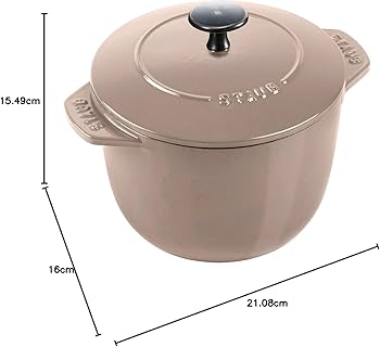 Amazon｜staub ストウブ 「 ラ ココット de GOHAN リネン M 16cm