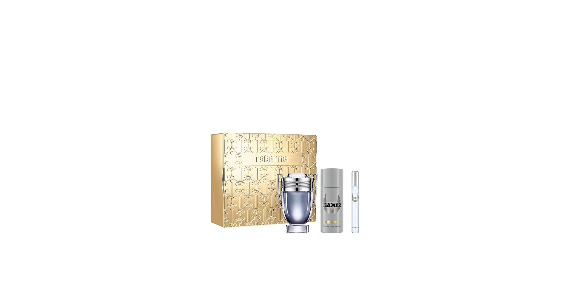 Amazon.com : Paco Rabanne Invictus 3-Piece Gift Set for Men, (3.4