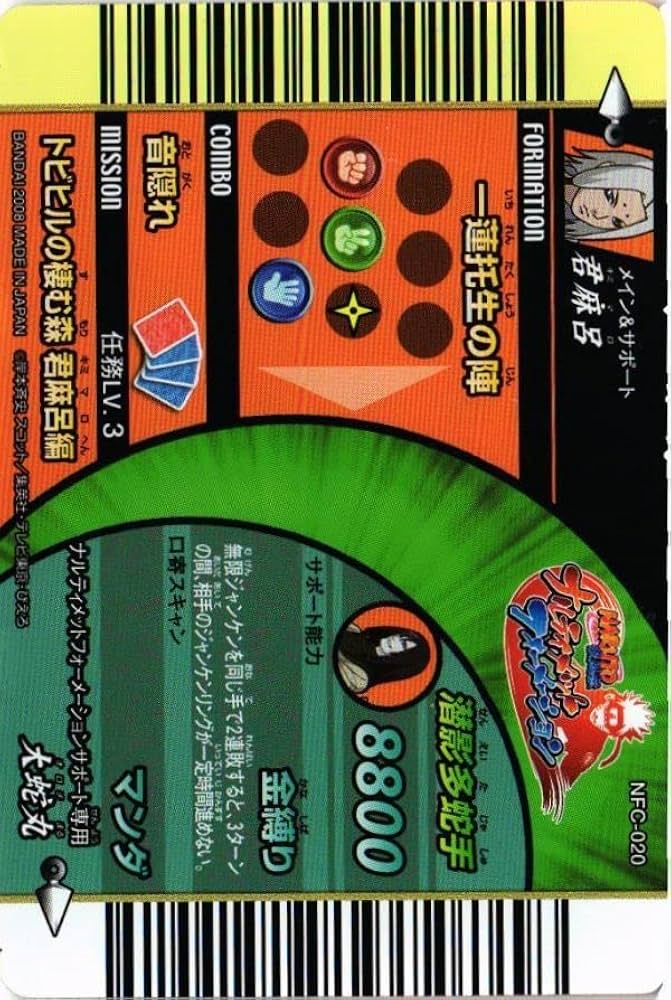 Amazon.co.jp: ZNRT-6 大蛇丸 君麻呂 NFC-020 ナルティメット