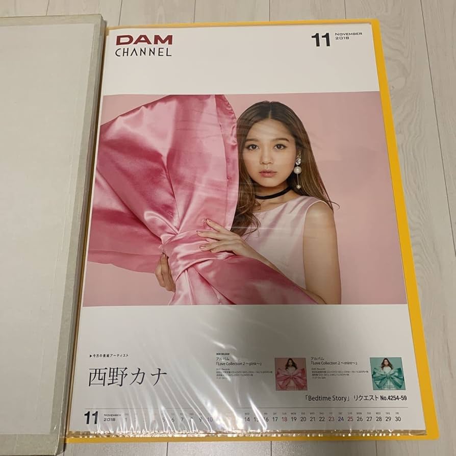 Amazon.co.jp: 西野カナ DAM LOVE collection2 ポスター B2サイズ