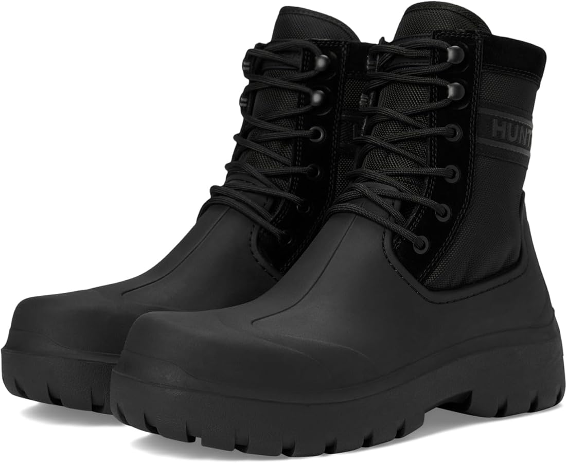 Amazon.com | Hunter Men's London Black 7 Medium | Rain