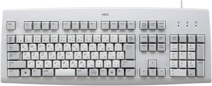 Amazon.co.jp: NEC 純正 キーボード USB接続 日本語キーボード KU-1778