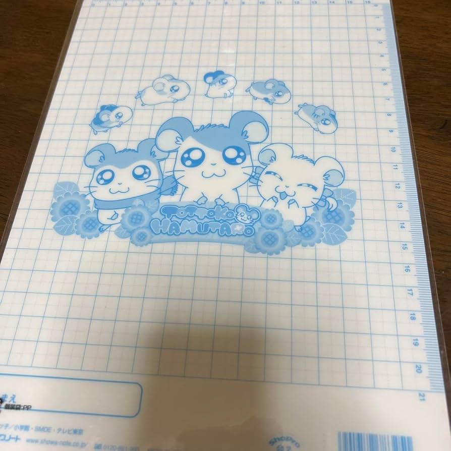 Amazon.co.jp: 平成レトロ とっとこハム太郎 下敷き : 文房具