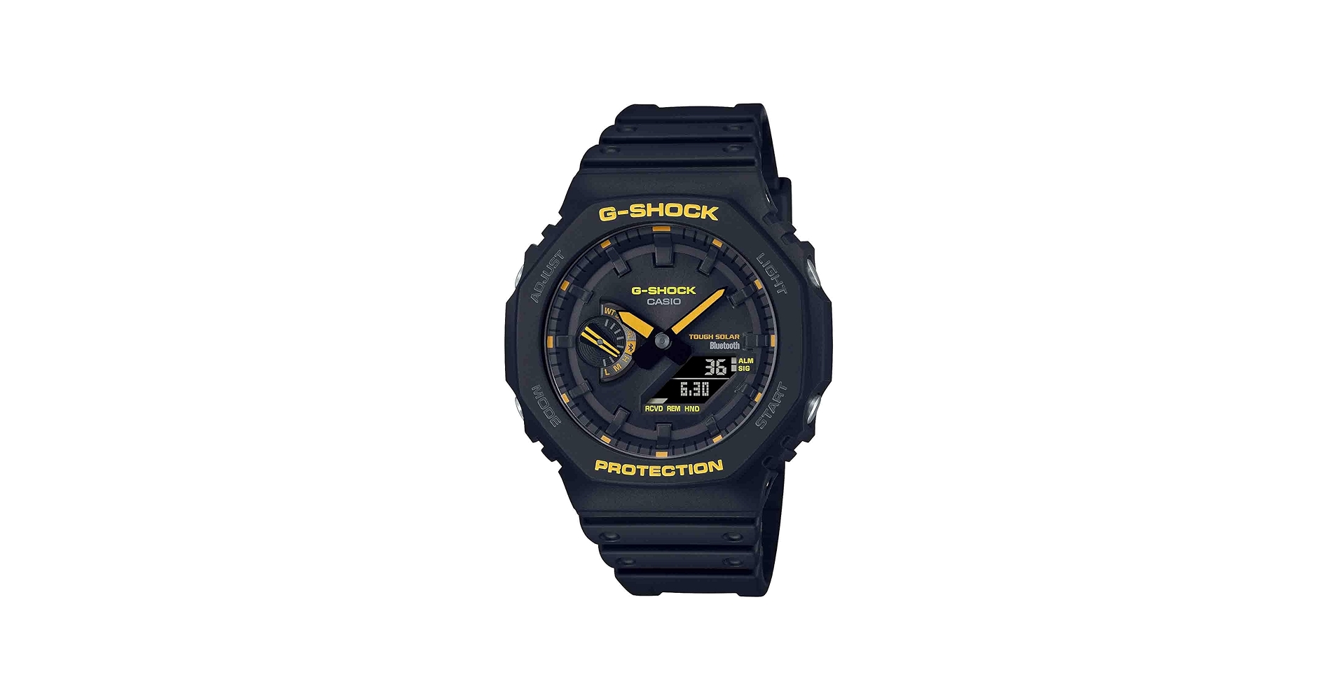 Amazon.com: G-Shock Casio GA-B2100CY-1A Caution Yellow Series