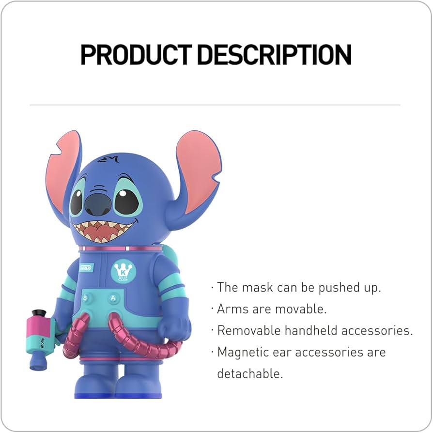 Amazon.co.jp: POP MART MEGA コレクション 400% SPACE MOLLY Stitch