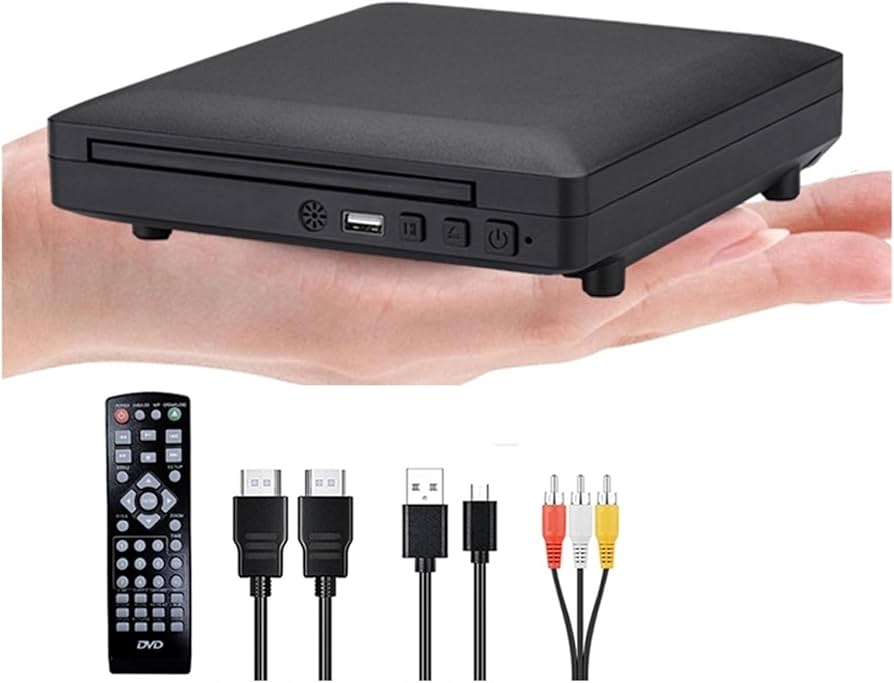 Amazon | ブルーレイプレーヤー ミニHD DVDプレーヤー HDMIおよびRCA