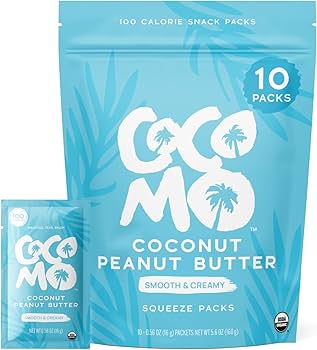 Amazon.com : Cocomo Coconut Peanut Butter Single Serve Pouch, 10