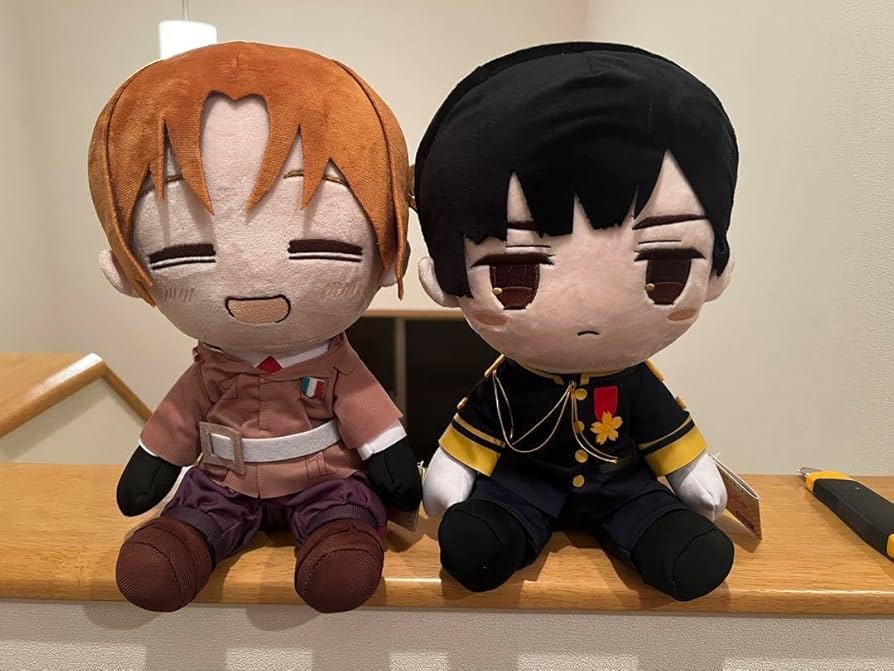 Amazon.co.jp: ヘタリア World☆Stars BIGぬいぐるみ 日本 イタリア