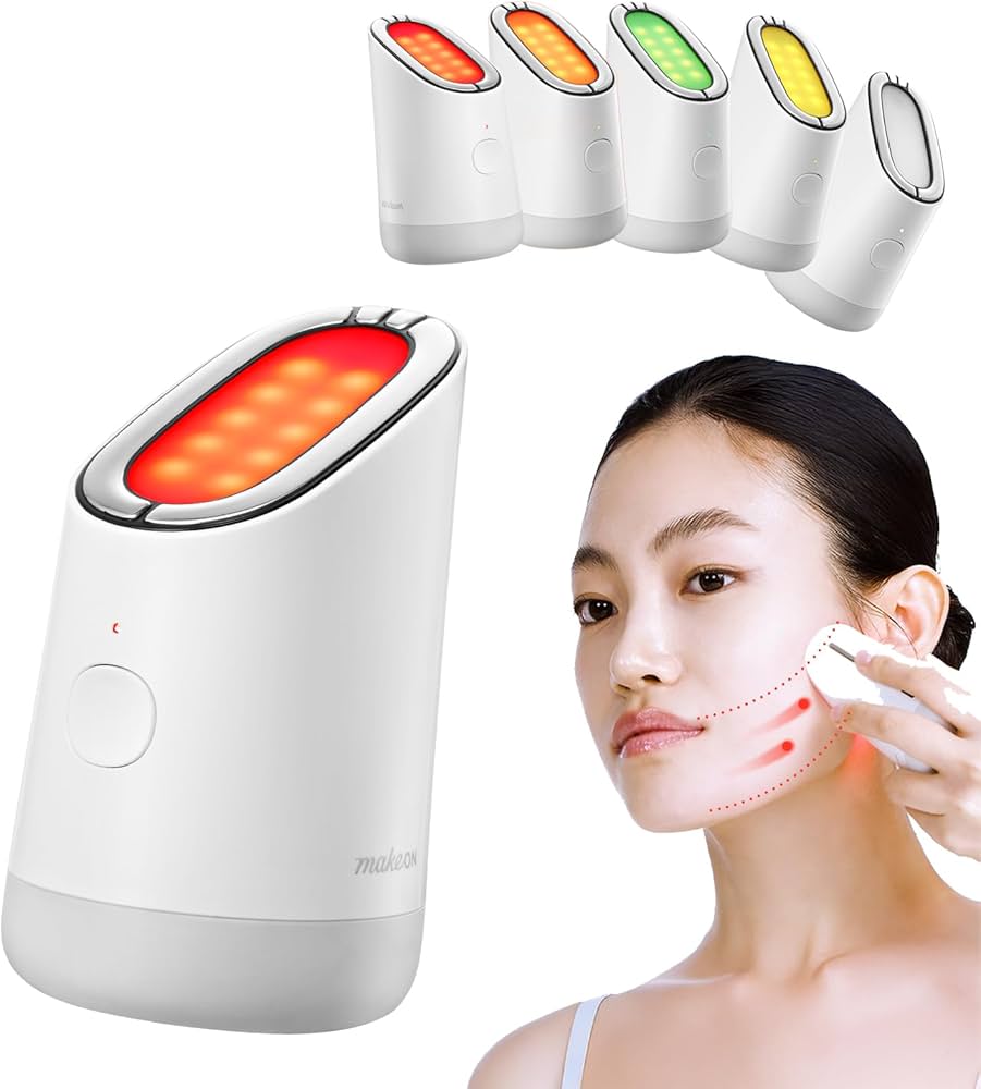 Amazon.com: MakeOn Skin Light Therapy III - 5 in 1 Massager, Real