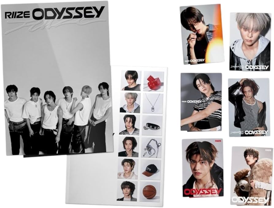 Amazon.com: RIIZE - 1st Full Album [ODYSSEY] (Photobook Random Ver