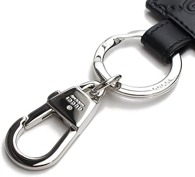 Amazon.co.jp: グッチ GUCCI GGアイコン レザー キーリング